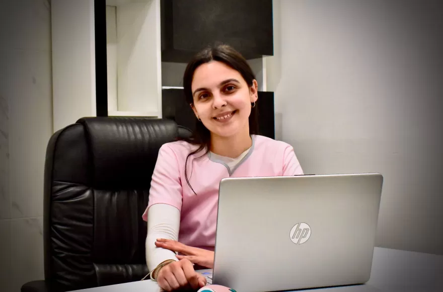 A cargo de la licenciada Rocío Díaz.