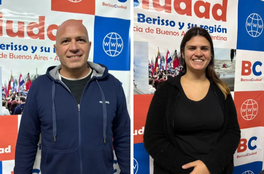 Roberto Alonso y Carolina Amigo.