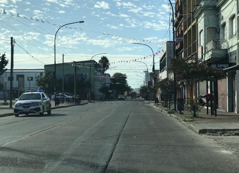 Avenida Montevideo entre 9 y 10