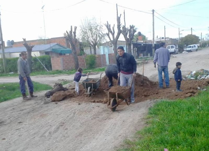 Obra pública por mano propia.