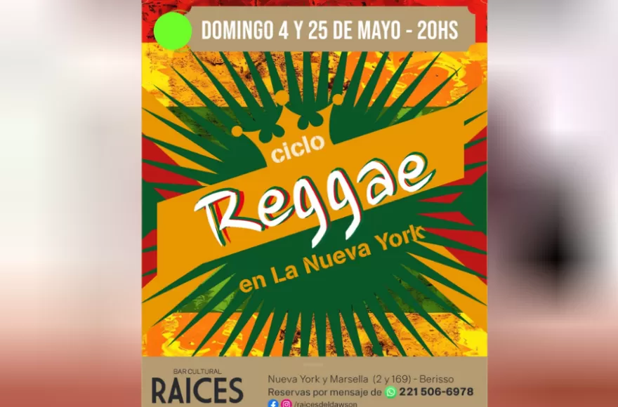 Se viene una nueva edición de Reggae en La Nueva York.