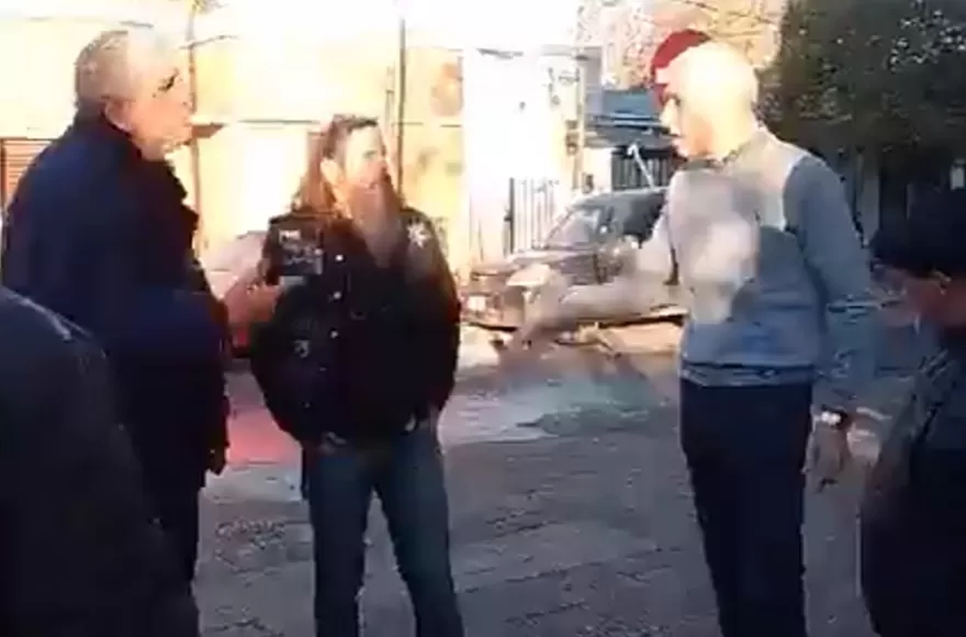 Encuentro informal con el intendente Cagliardi.
