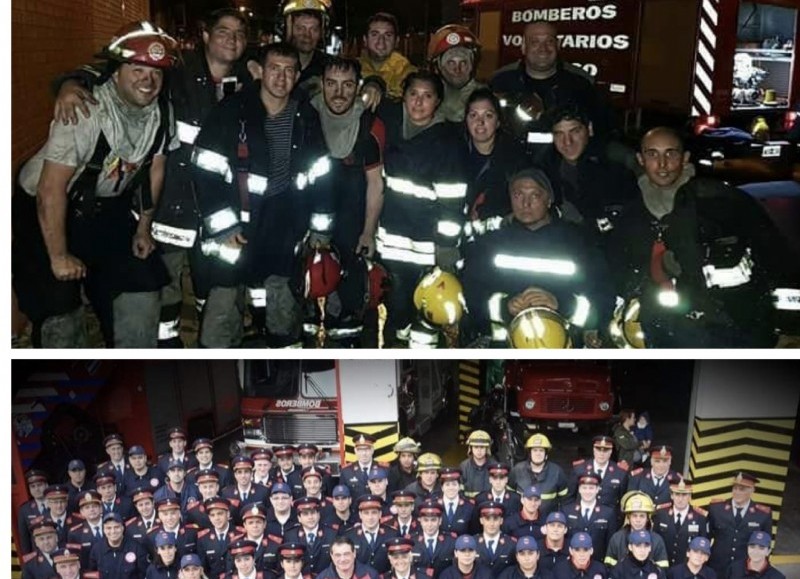 Bomberos Voluntarios, siempre junto a la comunidad.