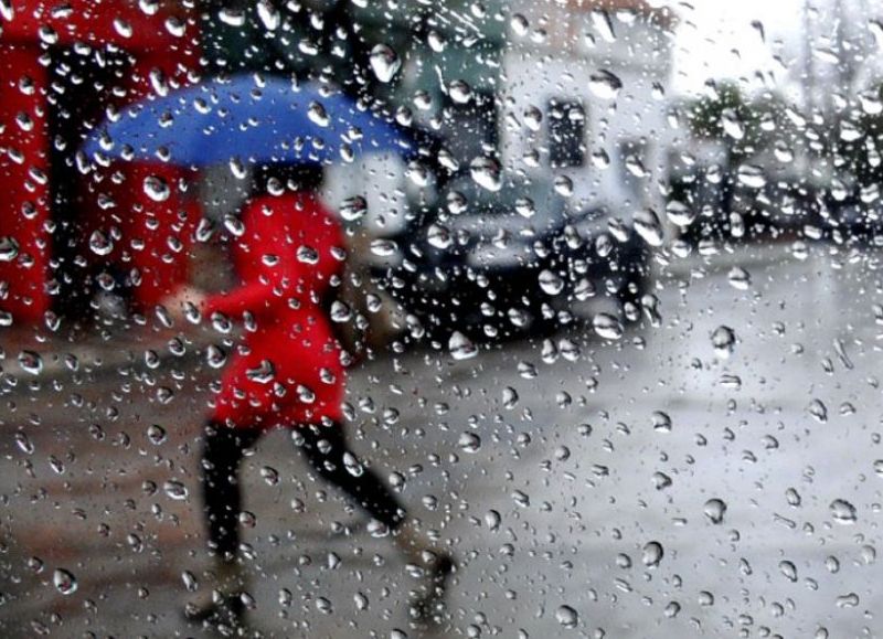 Las lluvias empañaron la celebración.