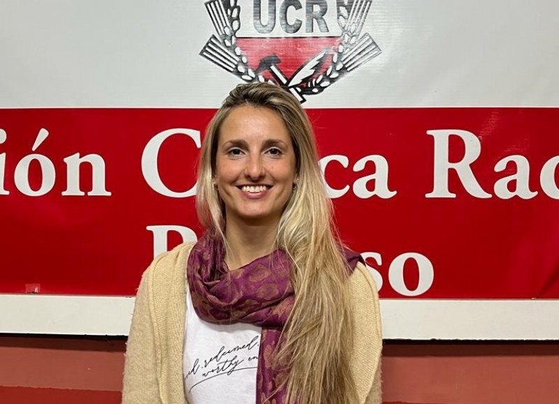 Florencia Matanó, candidata a presidenta del Comité local.