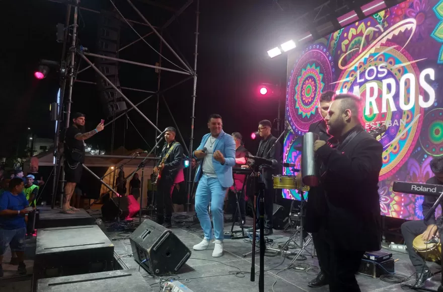 Uno de los números centrales de la segunda noche.