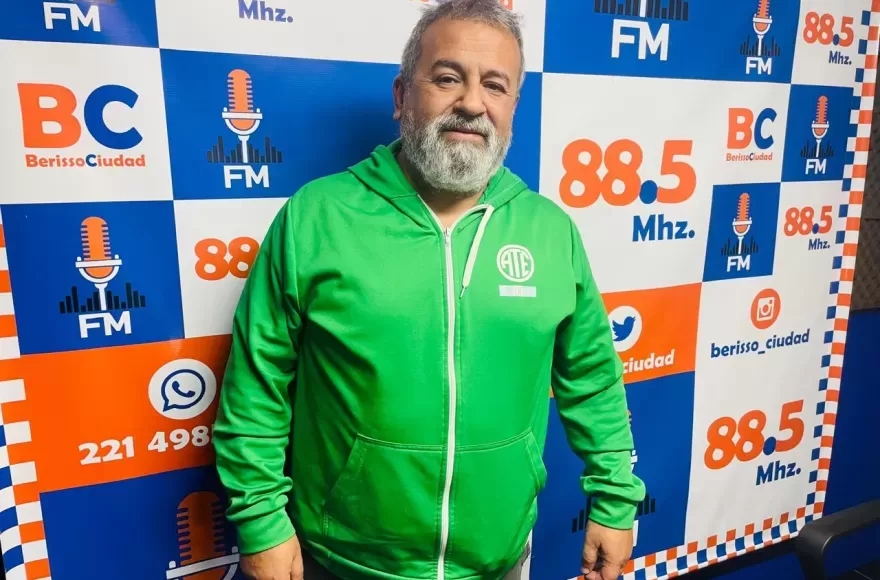 Juan Jorajuría, secretario general de ATE Berisso.