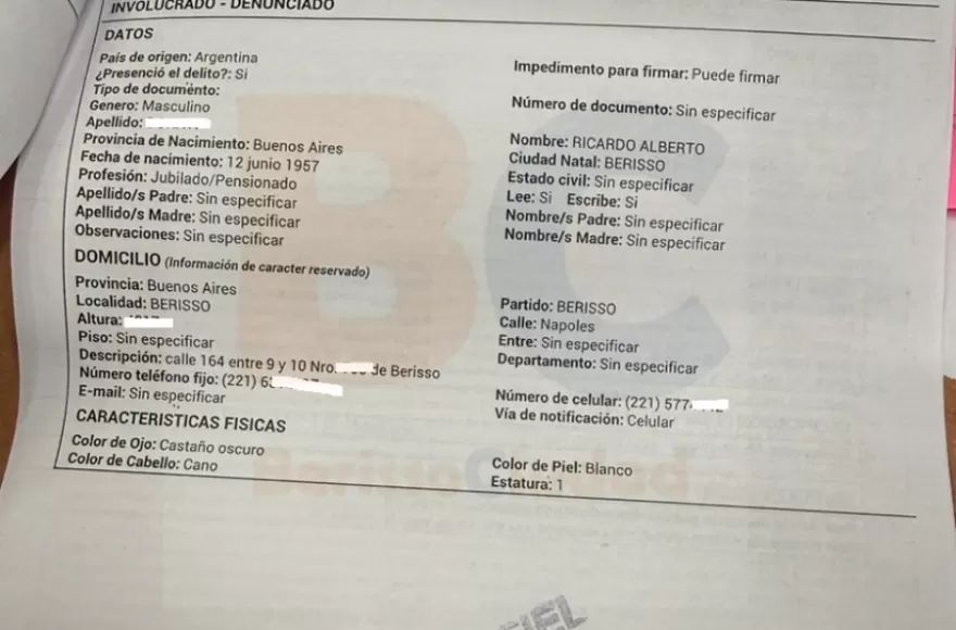 Este viernes llegó a la redacción de BerissoCiudad una denuncia vinculada a un presunto hecho de abuso contra una menor de edad.