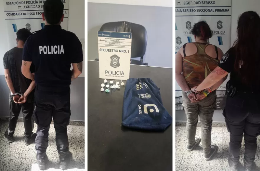 Los elementos fueron secuestrados y ambos involucrados fueron trasladados a la dependencia policial.