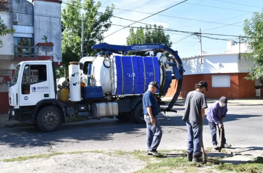Las acciones buscan optimizar el escurrimiento del agua.