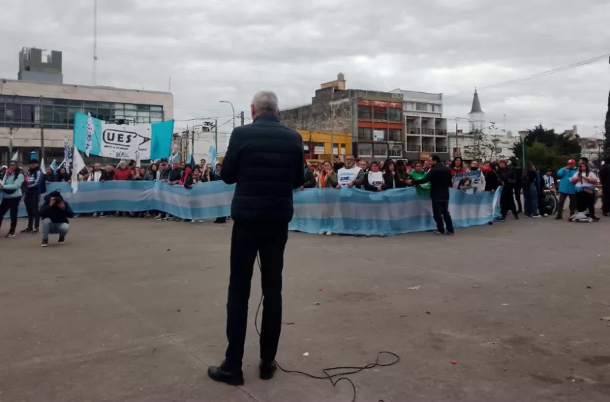 Fabián Cagliardi, intendente de Berisso y presidente del Partido Justicialista de la ciudad, ratificó su apoyo a la expresidenta.