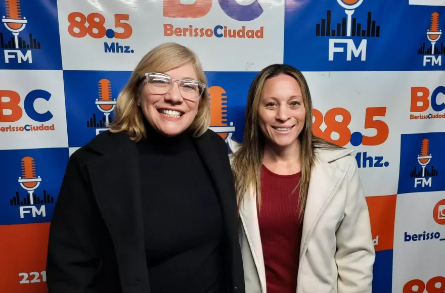 Marianela Sandoval y Jimena Caballero, candidatas a concejales del Frente Potencia.