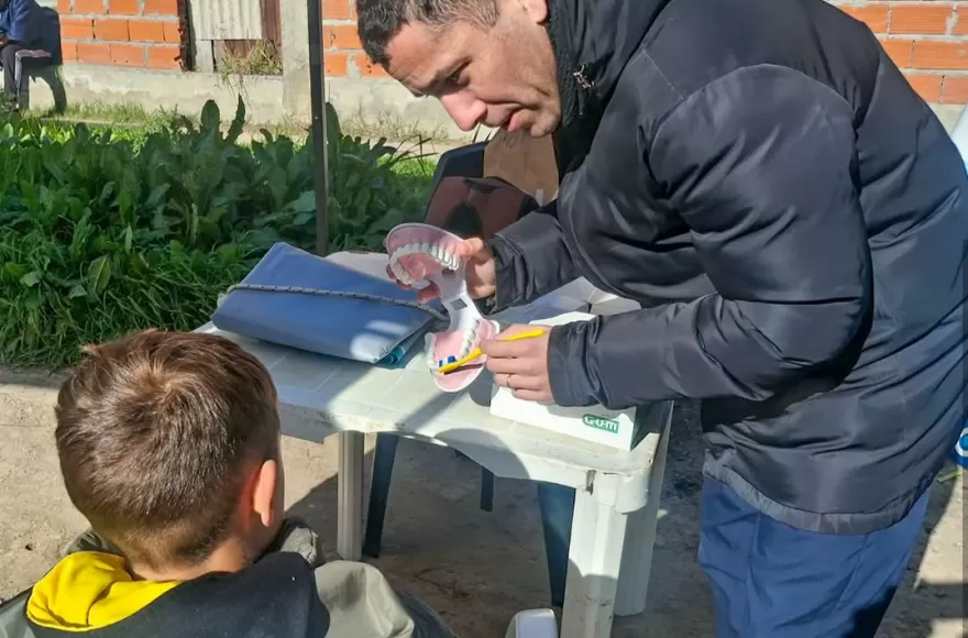 Los vecinos pudieron acceder a distintas prestaciones, controles y propuestas vinculadas al cuidado y la prevención.