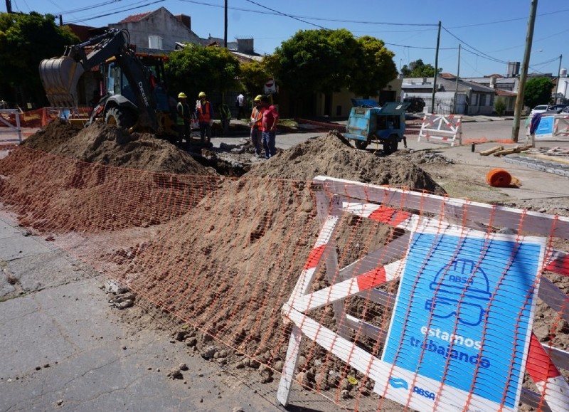 Trabajos de ABSA.