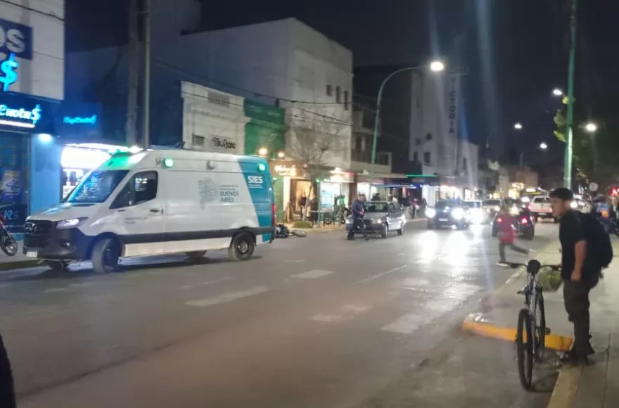 El choque fue en Montevideo y 13.