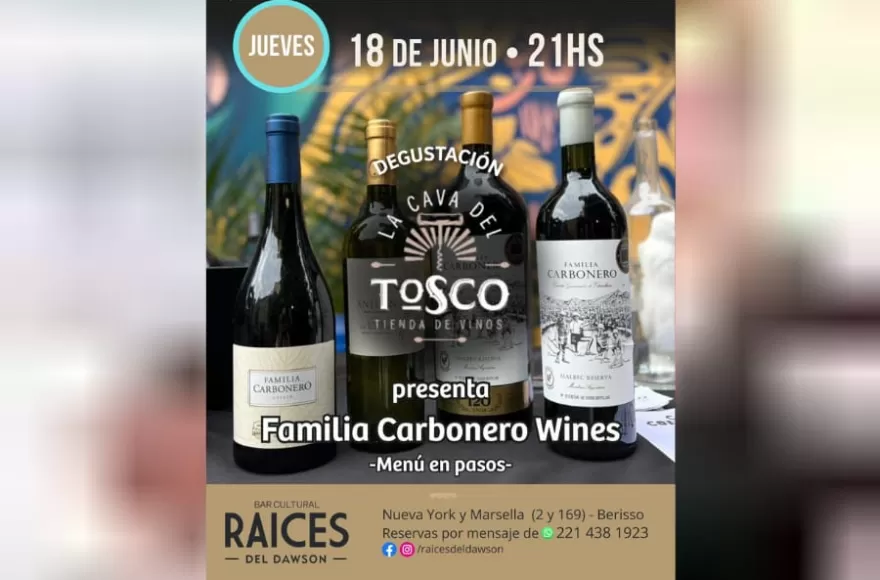 Habrá cata de vinos el próximo fin de semana.