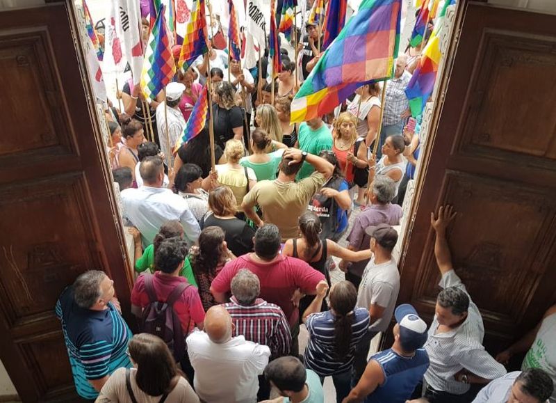 Manifestación "foránea".