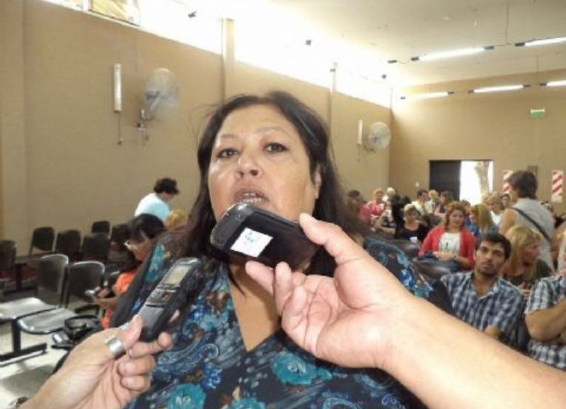 Gilda Silva, secretaria general de la UDoCBA.