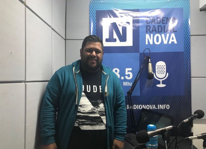 Federico Castillo, en el aire de BerissoCiudad en Radio.