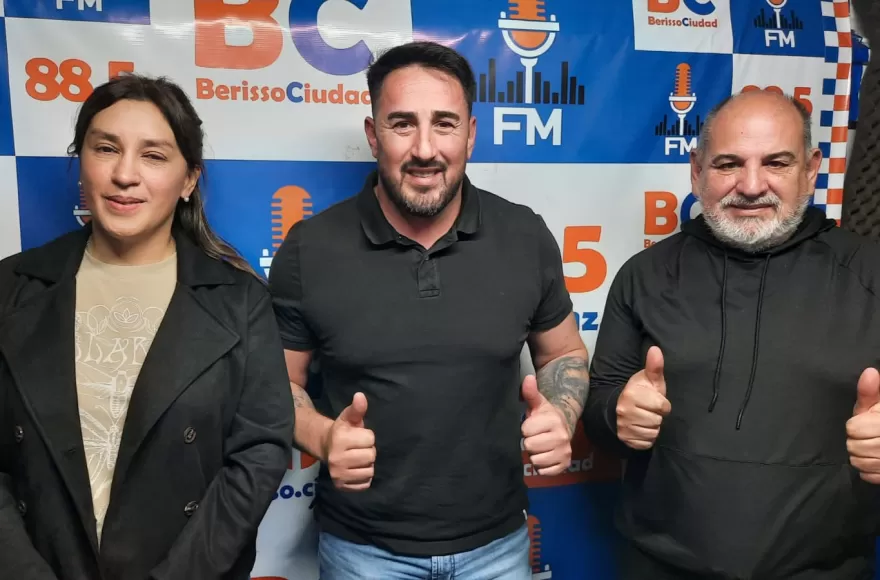 Laura Fernández, Alejandro Aguirre y Daniel Taravilse.
