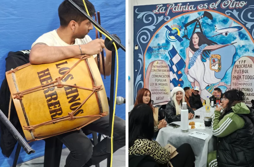 El PJ fue lugar de encuentro.