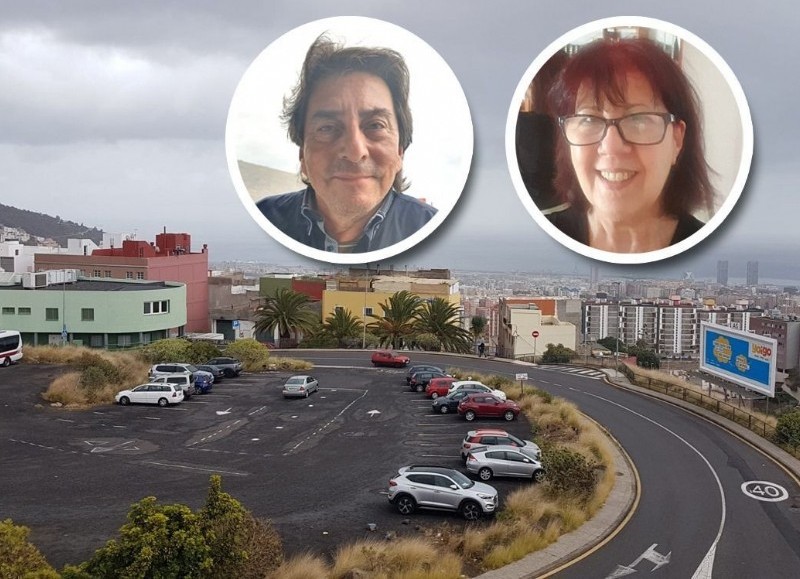 Jorge y Mirta, un matrimonio platense-berissense radicado en Tenerife, hoy por hoy, un “paraíso desolado”.