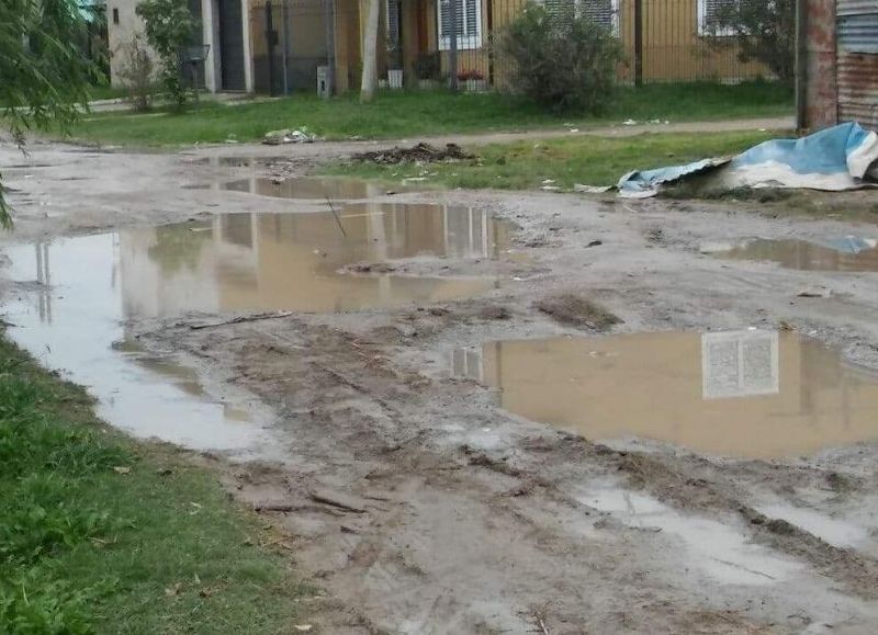 Intransitable tras cada lluvia.