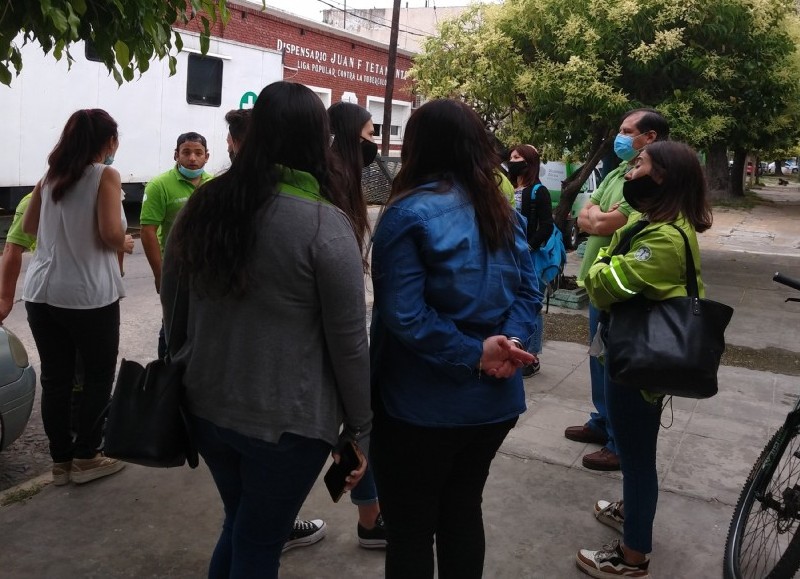 Reunión con el área de Salud.