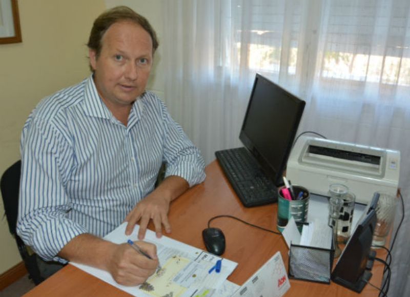 Hugo Dagorret, subsecretario de Seguridad comunal.