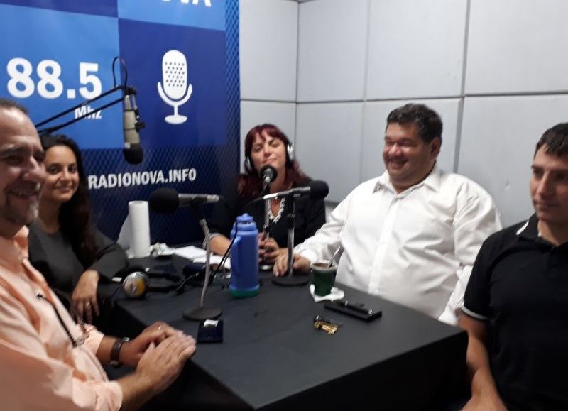 El intendente, en el aire de BerissoCiudad en Radio.