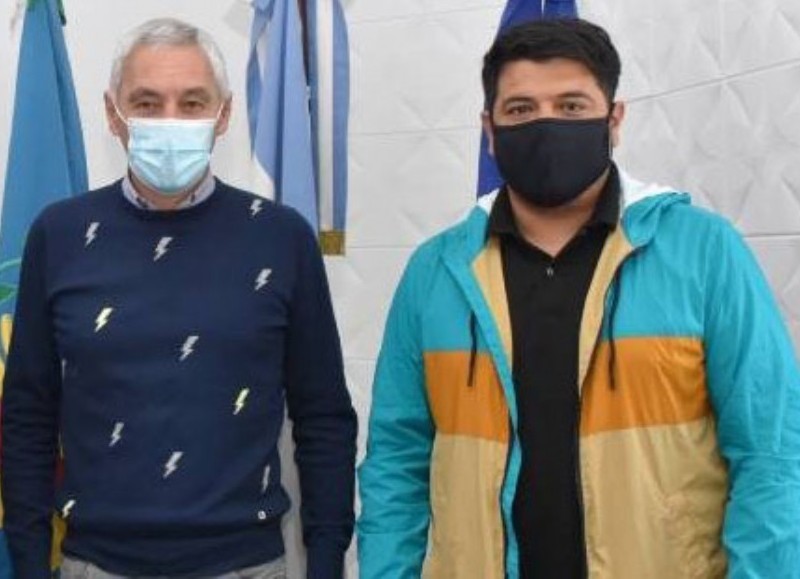 Fabián Cagliardi y Gustavo Ruiz.