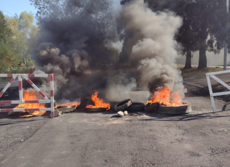 Nueva jornada de protesta y caos.