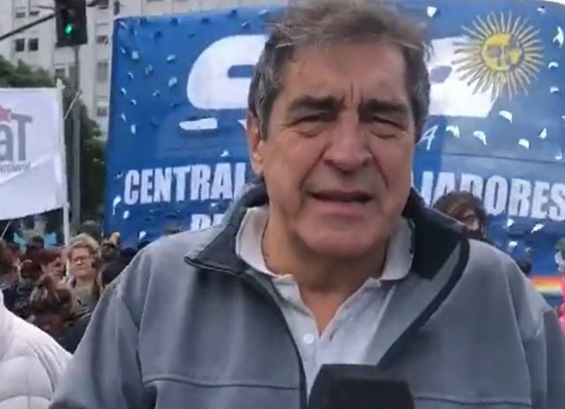 Hugo Godoy, líder de ATE Nación y CTA Autónoma.