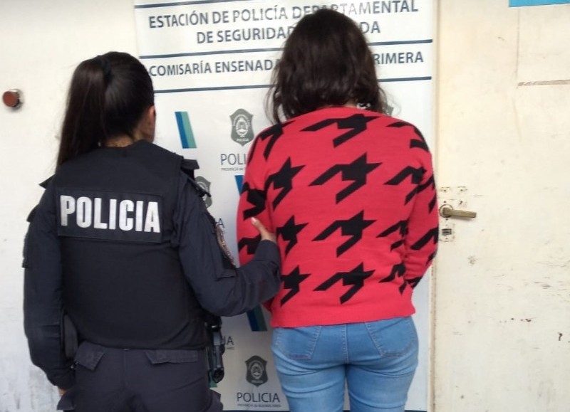 La mujer detenida esta imputada por lesiones, con intervención de la UFI 16.