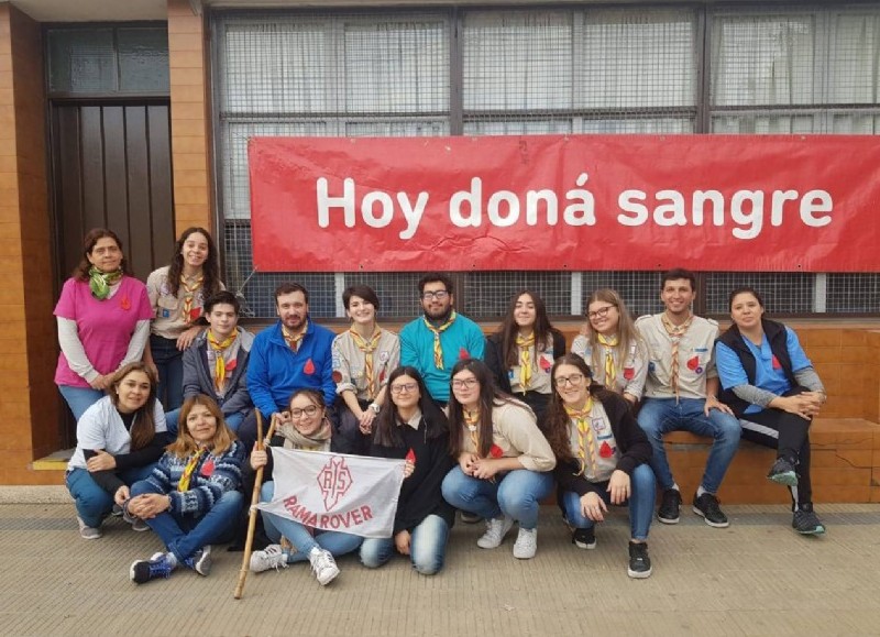 Actividad organizada por la Comunidad Rover San Francisco de Asís del grupo Scout María Auxiliadora.