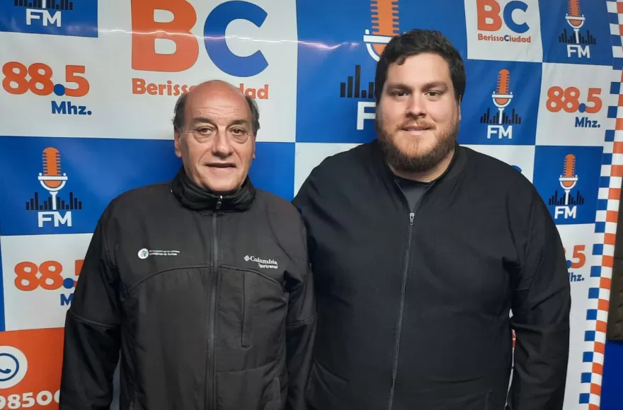 Germán Bolan y Jorge Colovos, presidente y vice de la AEE.