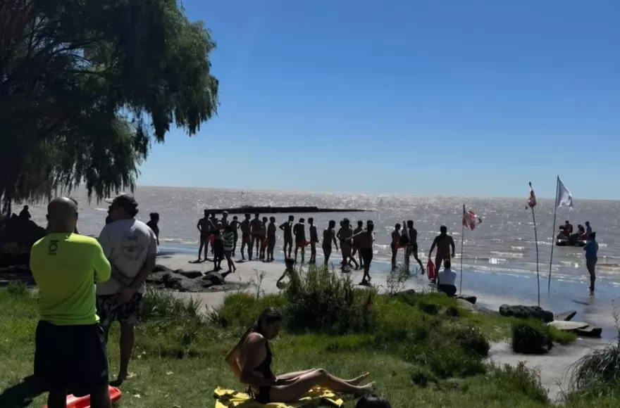 Actividad en el Balneario Municipal.