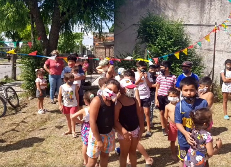 Un pasaje de la celebración navideña.