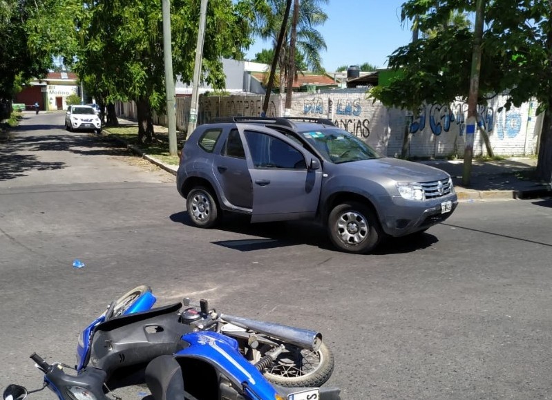 Colisión en la esquina.