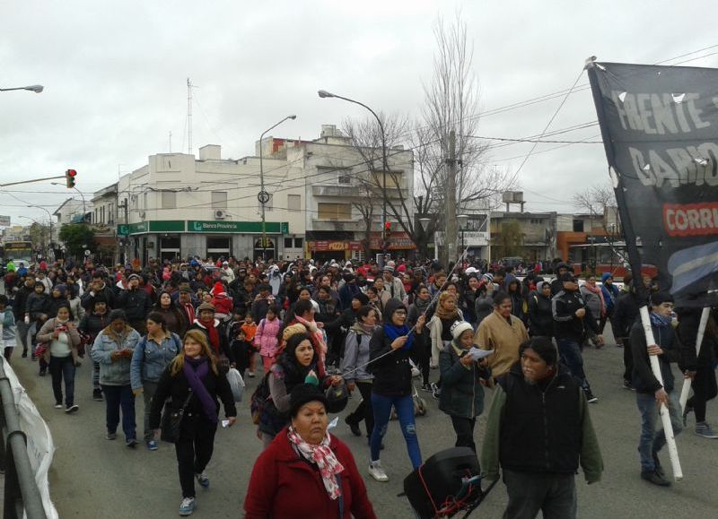 Enrolados en el Frente Popular Darío Santillán.