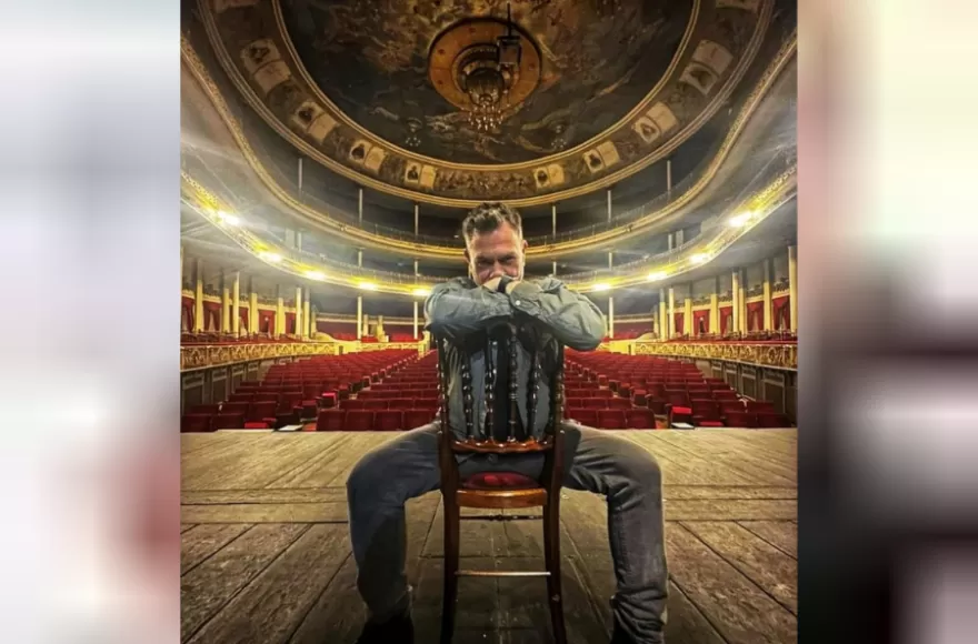 Alejo García Pintos, director del Teatro Coliseo Podestá.