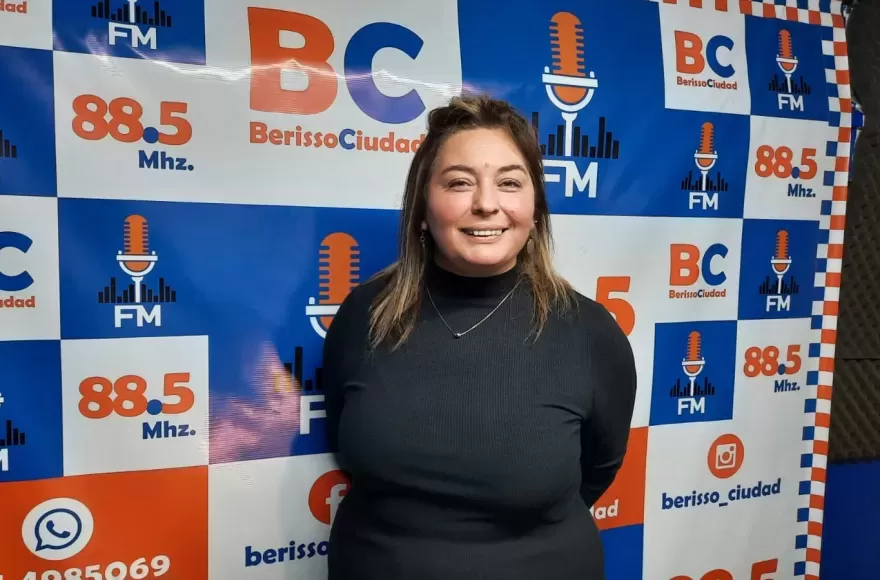 Paola Ovejero, presidenta del Consejo Escolar de Berisso.