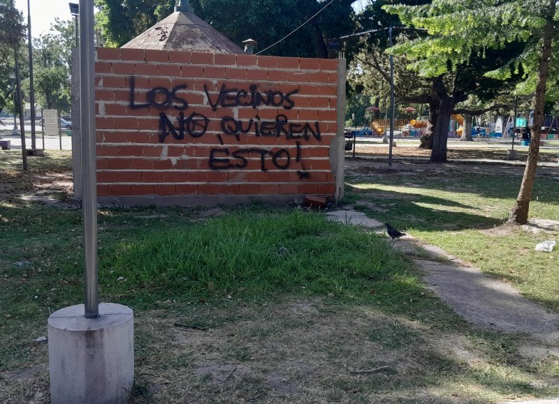Exteriorización de la bronca.