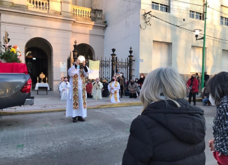 Un pasaje de la emotiva ceremonia.