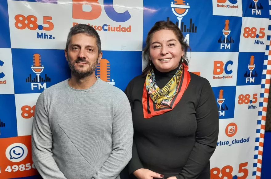 Walter Di Paolo y Paola Ovejero, concejales del bloque PJ - Fuerza Patria.