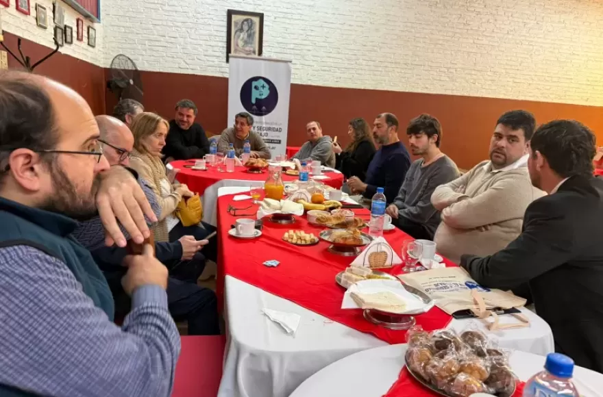 Periodistas fueron agasajados por el Colegio.