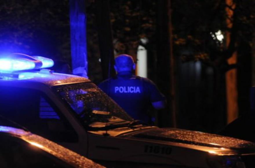 Intervención policial.