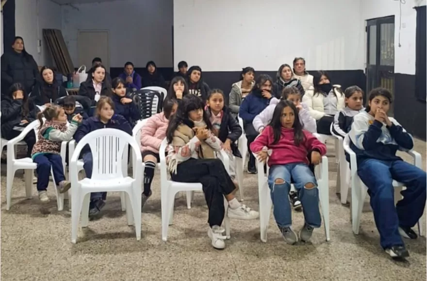 Las jugadoras de Estrella participaron de la jornada 