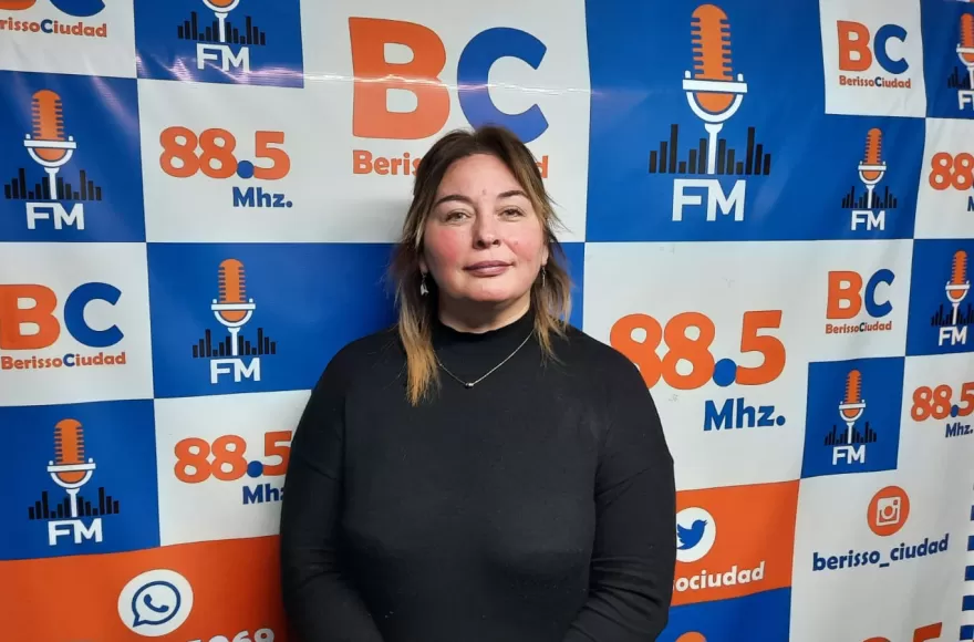 Paola Ovejero, presidenta del Consejo Escolar de Berisso.