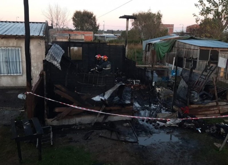 Ocurrió en una humilde vivienda de calle 9.